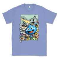 Colony Blue dragon quest slime print Classic Tee - lanVoArt