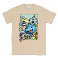 Mushroom dragon quest slime print Classic Tee - lanVoArt