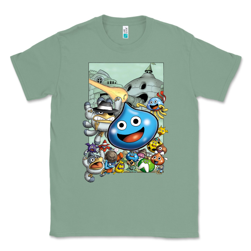 Dragon Quest Slime Print Classic Tee by lanVoArt | Teevron