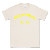 Natural Trending Winston Churchill Rules Classic Tee - lanVoArt
