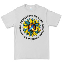 Dove Grey down syndrome Premium Tee - Artiststas