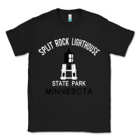 Black Trending Split Rock Lighthouse Minnesota State Park Classic Tee - lanVoArt