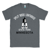 Charcoal Heather Trending Split Rock Lighthouse Minnesota State Park Classic Tee - lanVoArt