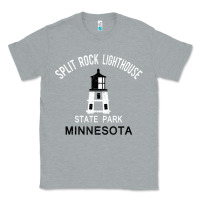 Heather Grey Trending Split Rock Lighthouse Minnesota State Park Classic Tee - lanVoArt
