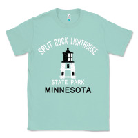 Seafoam Trending Split Rock Lighthouse Minnesota State Park Classic Tee - lanVoArt