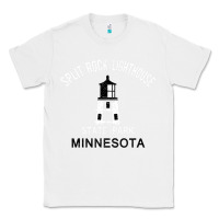 White Trending Split Rock Lighthouse Minnesota State Park Classic Tee - lanVoArt