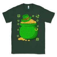 Sports Green ireland leprechaun hat pot of gold irish st patricks day Classic Tee - lanVoArt