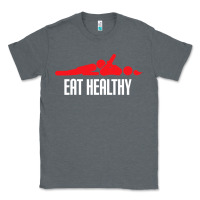 Charcoal Heather funny eat healthy sexy tee mens rude valentine day gifts Classic Tee - lanVoArt