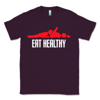 Plum funny eat healthy sexy tee mens rude valentine day gifts Classic Tee - lanVoArt