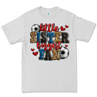 Dove Grey little sister biggest fan soccer Premium Tee - Jasminsmagicworld