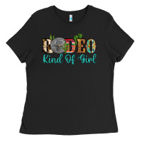 Black rodeo kind of girl Ladies Tee - Artiststas