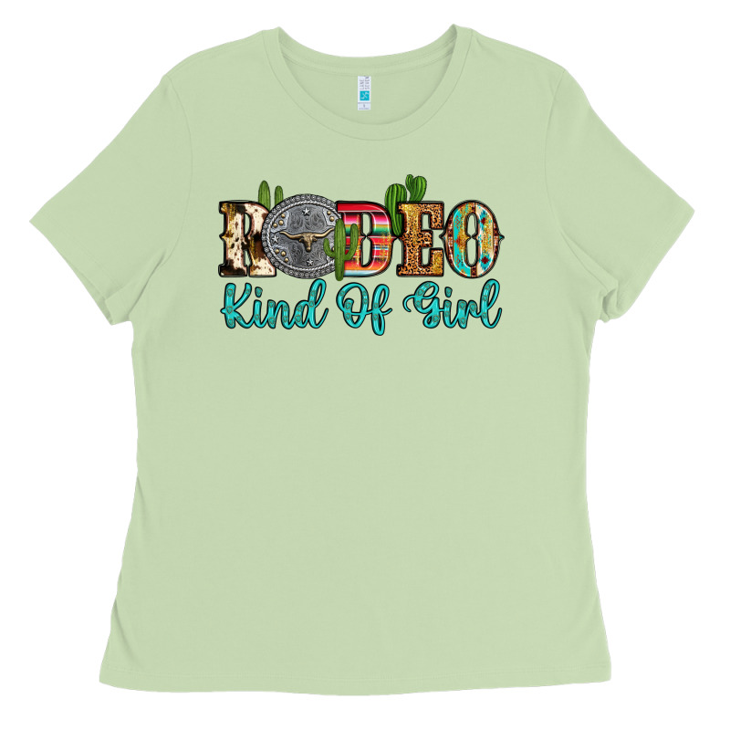 Rodeo Kind Of Girl Ladies Tee by Artiststas | Teevron
