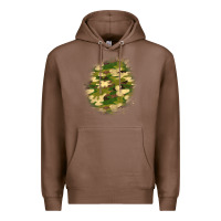 Chestnut camouflage patch 5 Premium Hoodie - BundleAndBundleShop