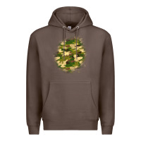 Coffee camouflage patch 5 Premium Hoodie - BundleAndBundleShop