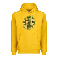 Lemon camouflage patch 5 Premium Hoodie - BundleAndBundleShop