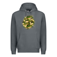 Rock camouflage patch 5 Premium Hoodie - BundleAndBundleShop