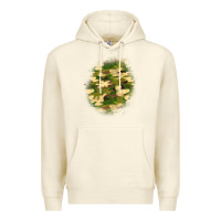 Sandshell camouflage patch 5 Premium Hoodie - BundleAndBundleShop