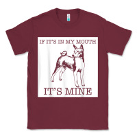 Burgundy basenji funny dog lover gift t shirt Classic Tee - lanVoArt