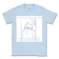 Dusty Blue basenji funny dog lover gift t shirt Classic Tee - lanVoArt