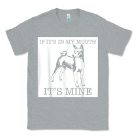 Heather Grey basenji funny dog lover gift t shirt Classic Tee - lanVoArt
