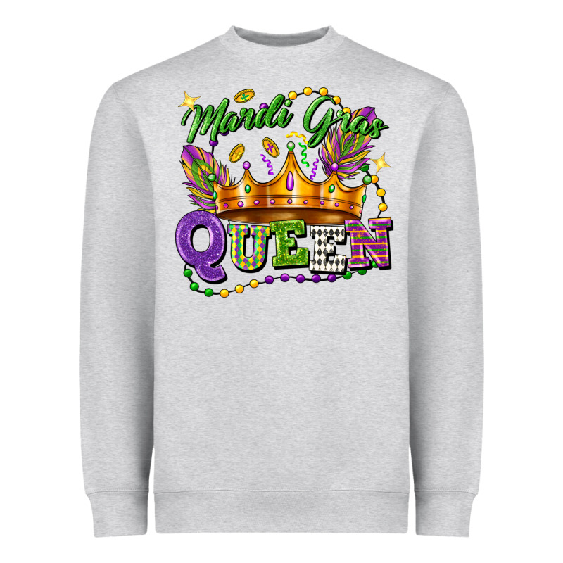 Mardi Gras Queen Heavyweight Sweatshirt by FaDigitalArtStudio | Teevron
