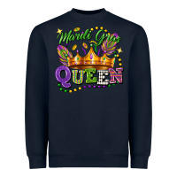Navy mardi gras queen Heavyweight Sweatshirt - FaDigitalArtStudio