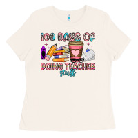 Bone 100 days of doing teacher stuff Ladies Tee - Artiststas