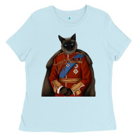 Baby Blue Pet Portraits, Custom Pet Portraits, Renaissance Pet Portraits, Custom Ladies Tee - RanaPortraitStore