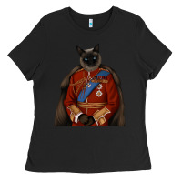 Black Pet Portraits, Custom Pet Portraits, Renaissance Pet Portraits, Custom Ladies Tee - RanaPortraitStore