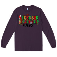 Plum licensed practical nurse Long Sleeve Tee - CowGirlArtShop