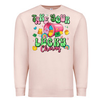 Pale Pink take your lucky charms st patricks Premium Sweatshirt - Artiststas