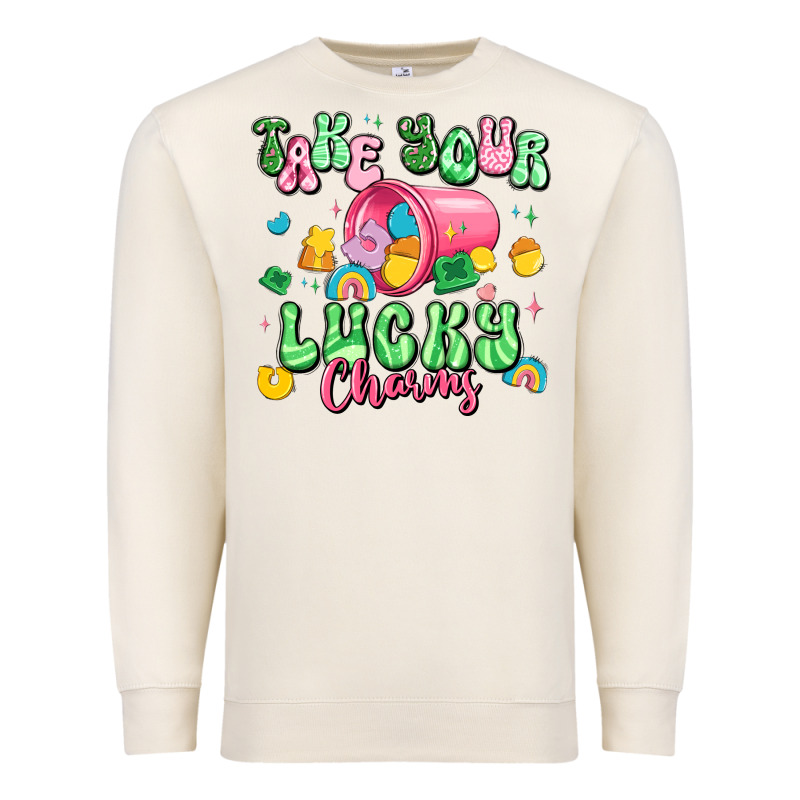 Take Your Lucky Charms St Patricks Premium Sweatshirt by Artiststas | Teevron