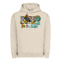 Pigment French Oak western rodeo bullfighter  life turquoise's gemstones arrow sunflowers Urban Hoodie - BarkalooDesign
