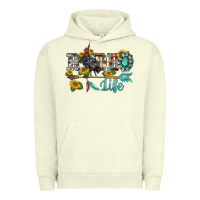 Pigment Pistachio western rodeo bullfighter  life turquoise's gemstones arrow sunflowers Urban Hoodie - BarkalooDesign
