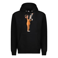 Black vector despicable me Premium Hoodie - lanVoArt