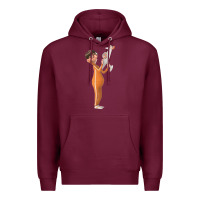 Burgundy vector despicable me Premium Hoodie - lanVoArt