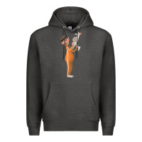 Charcoal Heather vector despicable me Premium Hoodie - lanVoArt