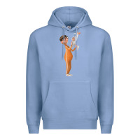 Colony Blue vector despicable me Premium Hoodie - lanVoArt