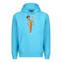 Ocean Blue vector despicable me Premium Hoodie - lanVoArt