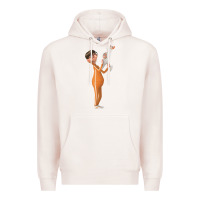 Pale Pink vector despicable me Premium Hoodie - lanVoArt