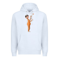 White vector despicable me Premium Hoodie - lanVoArt