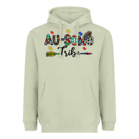 Matcha au some tribe Heavyweight Hoodie - CowhideDigitalArt