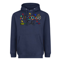 Navy au some tribe Heavyweight Hoodie - CowhideDigitalArt