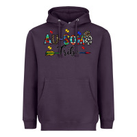 Plum au some tribe Heavyweight Hoodie - CowhideDigitalArt