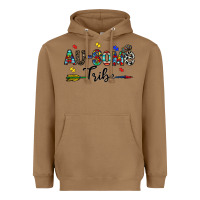 Toasted Coconut au some tribe Heavyweight Hoodie - CowhideDigitalArt