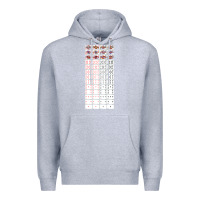 Heather Grey deck of cards   joke gifts   playing cards Premium Hoodie - lanVoArt