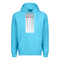 Ocean Blue deck of cards   joke gifts   playing cards Premium Hoodie - lanVoArt