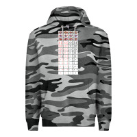 Slate Camo deck of cards   joke gifts   playing cards Premium Hoodie - lanVoArt