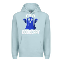 Blue Mist Boo Berry Halloween Funny Blueberry for Berries Fans Premium Premium Hoodie - lanVoArt