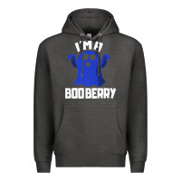 Charcoal Heather Boo Berry Halloween Funny Blueberry for Berries Fans Premium Premium Hoodie - lanVoArt